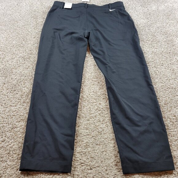 Nike Dri Fit Victory Golf Pants Mens 38x30 Tag 38x32 Black Polyester Tags Read* - Picture 5 of 7